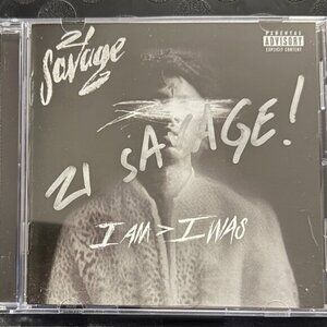 21 Savage – I AM > I WAS Autographed CD| Signed CD | COA Included